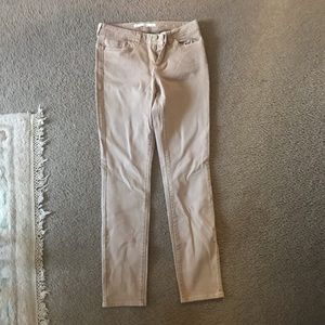 COPY - High waisted Tan khaki Style Straight Jeans